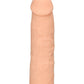 Silicone Dual Density Dildo Without Balls 7.5 Inch Flesh