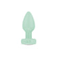 Pr17: VIBRATING PLUG W/ REMOTE - GREEN