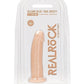 Silicone Dual Density Dildo Without Balls 6 Inch Flesh