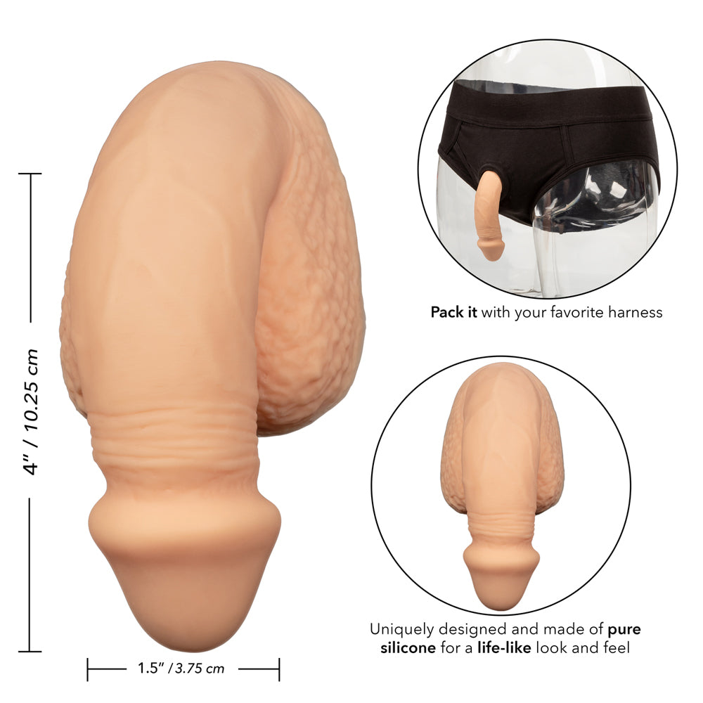 Packer Gear Silicone Packing Penis Ivory