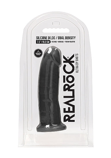 Silicone Dual Density Dildo Without Balls 7.5 Inch