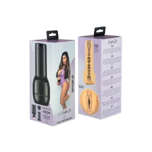 Feel Skyler Lo by KIIROO Stars Collection Strokers PowerBlow compatible