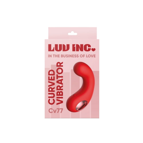 Cv77: CURVED VIBRATOR - RED