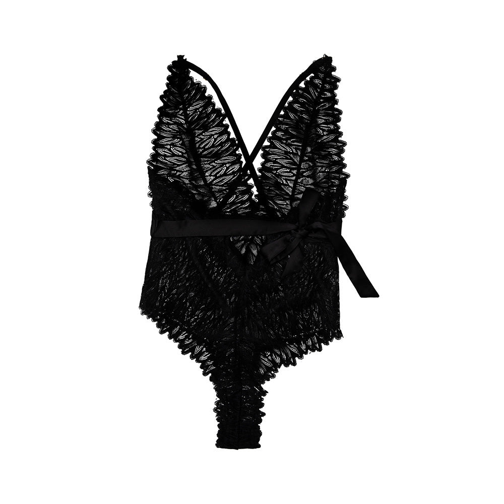 Hustler Margot High Apex Plunge Bodysuit