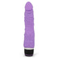 Silicone Classic Thin Veined 033 Seven Function Black