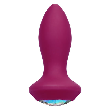 Power Gem Vibrating Petite Crystal Probe - Blue