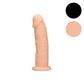Silicone Dual Density Dildo Without Balls 7.5 Inch Flesh