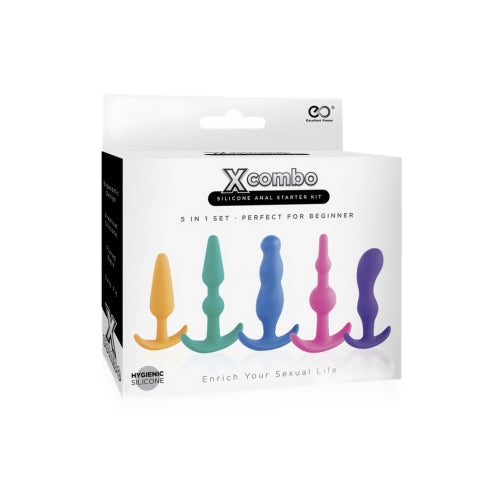 Silicone Butt Plug Kit