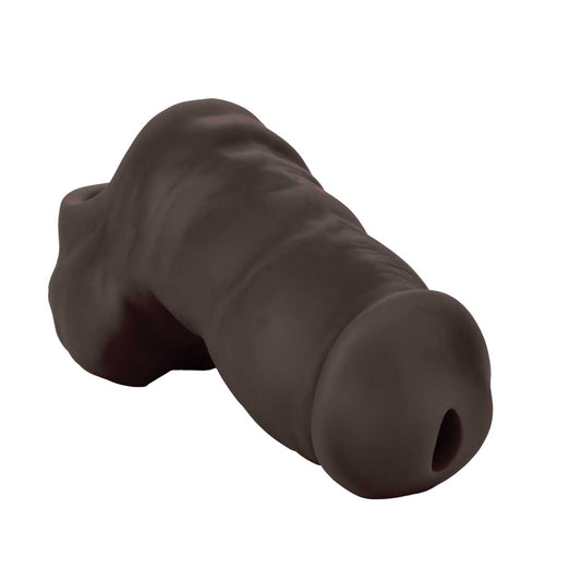 Packer Gear™ 4"/10.25 cm Ultra-Soft™ Silicone STP Packer - Black