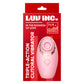 Tv11: TRIPLE-ACTION CLITORAL VIBRATOR - PINK