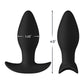 F-36: SILICONE T PLUG BLACK