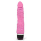 Silicone Classic Thin Veined 033 Seven Function Black